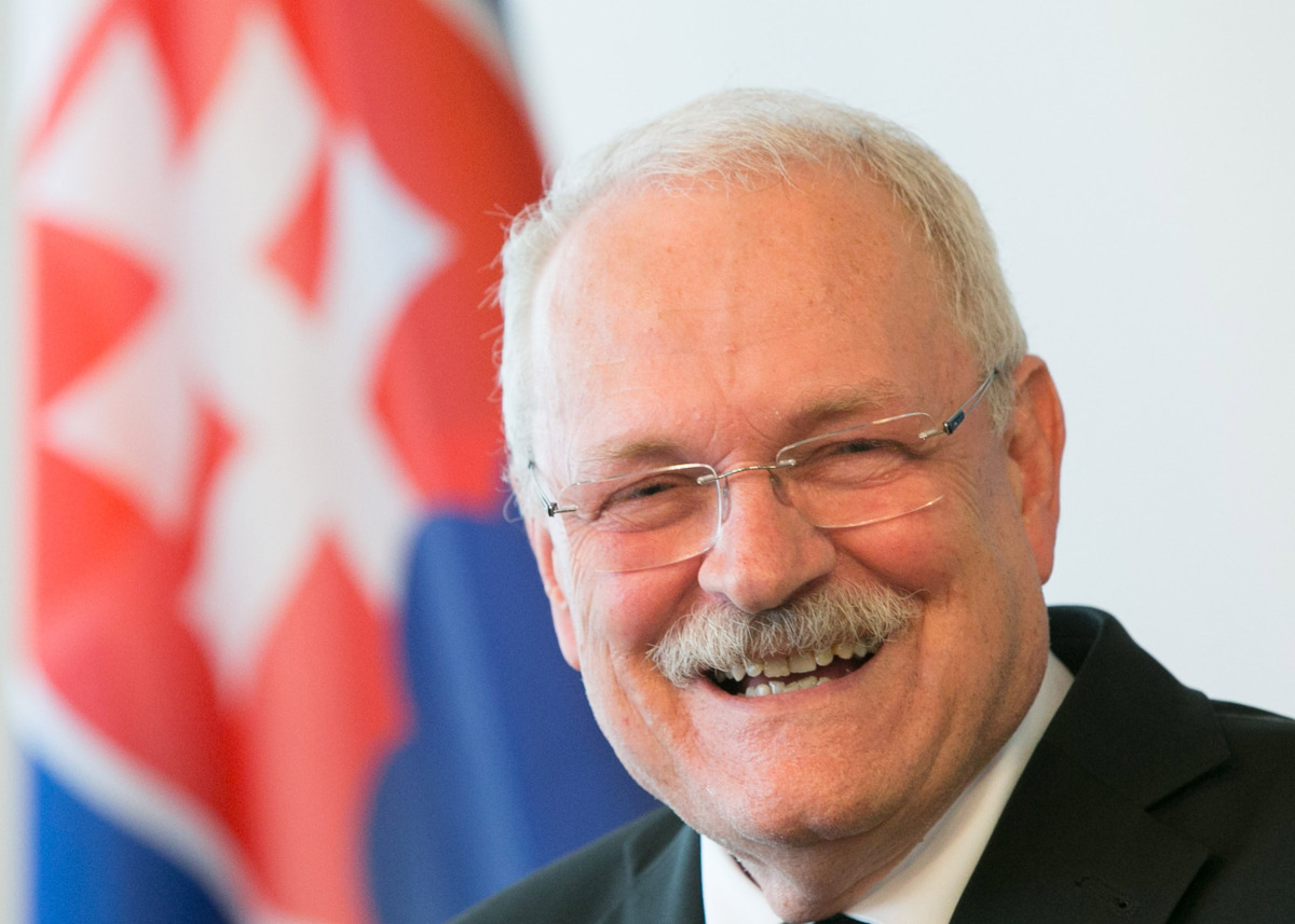 Ivan Gašparovič, prezident, vlajka