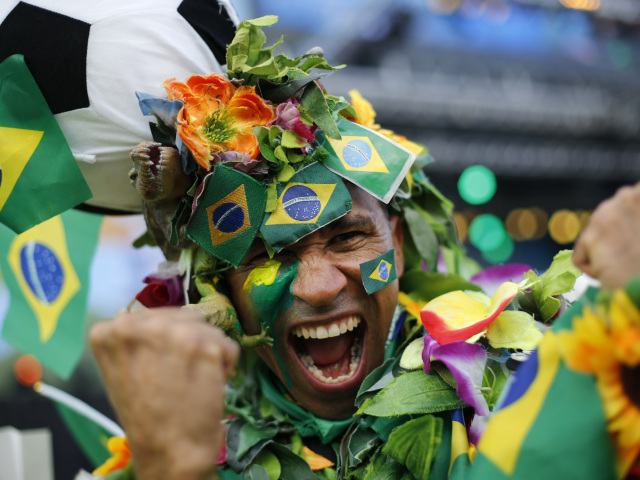Brazília, futbal, fanúšik