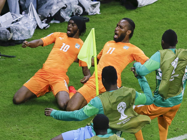 Pobrežie Slonoviny, Japonsko, Gervinho, Drogba