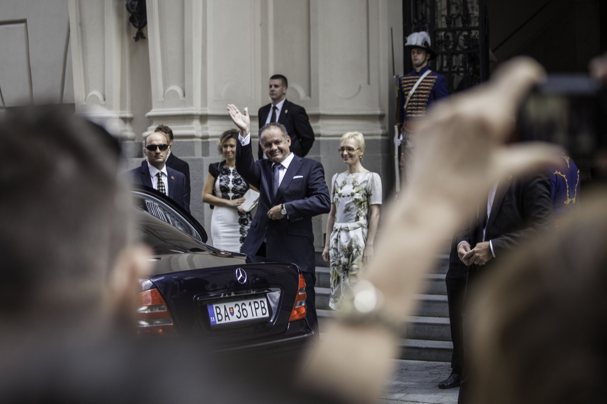 PREZIDENT: Inaugurácia Andreja Kisku