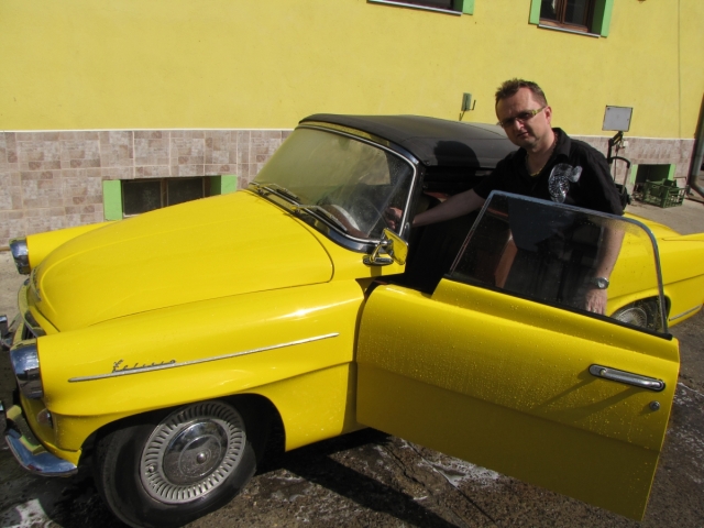 veterán, auto