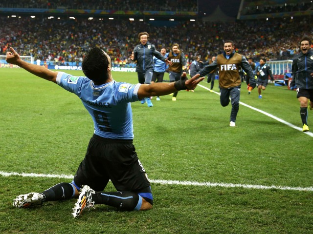 Luis Suárez, druhý gól