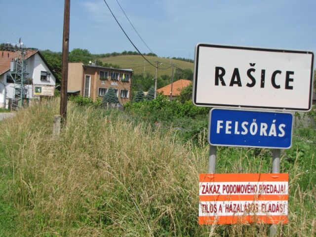 Rašice, tabuľa