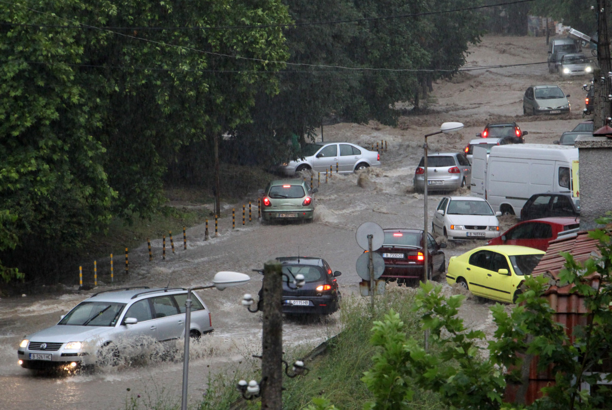 Bulharsko, záplavy, Varna, Burgas