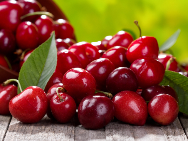 čerešne, ovocie, minerály, vitamíny