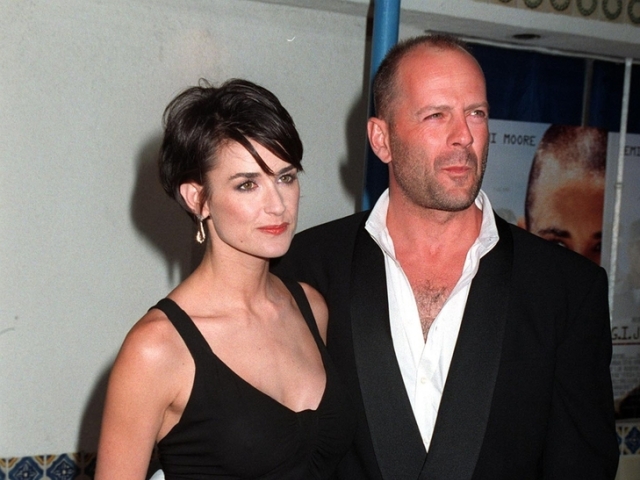Demi Moore a Bruce Willis