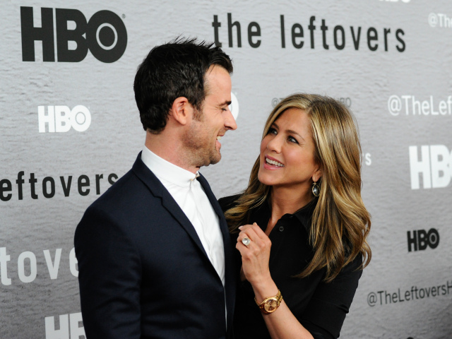 Justin Theroux s partnerkou Jennifer Aniston 