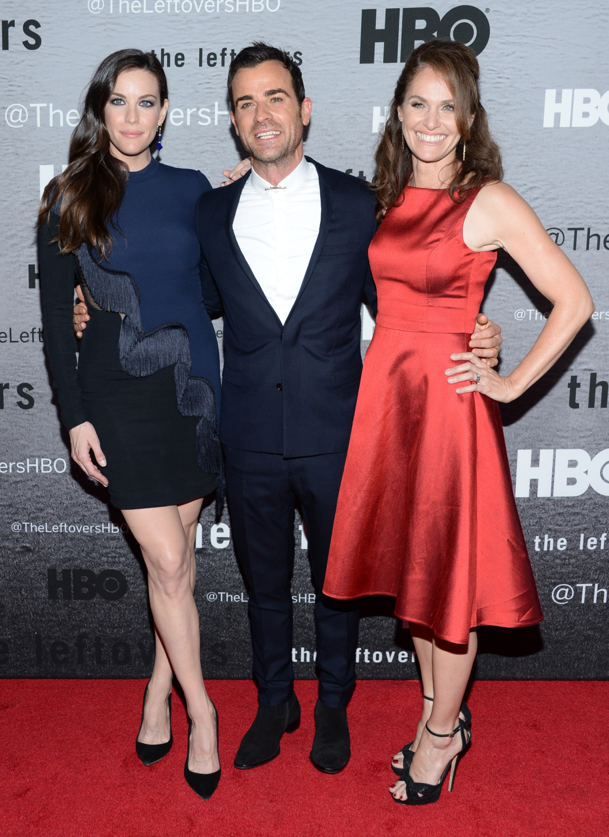 Liv Tyler, Justin Theroux a Amy Brenneman