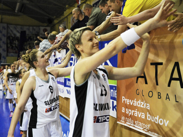 Slovensko, basketbal, radosť