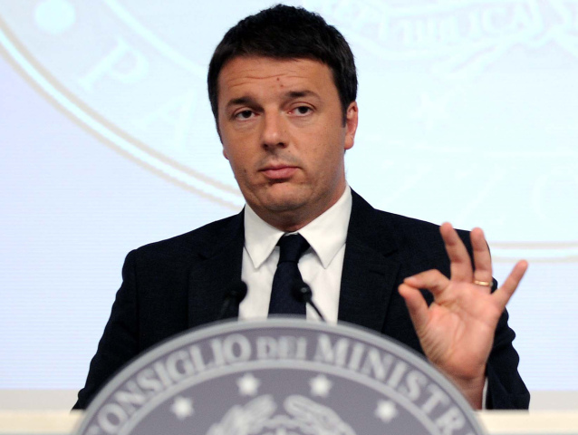 Matteo Renzi, taliansko, premiér