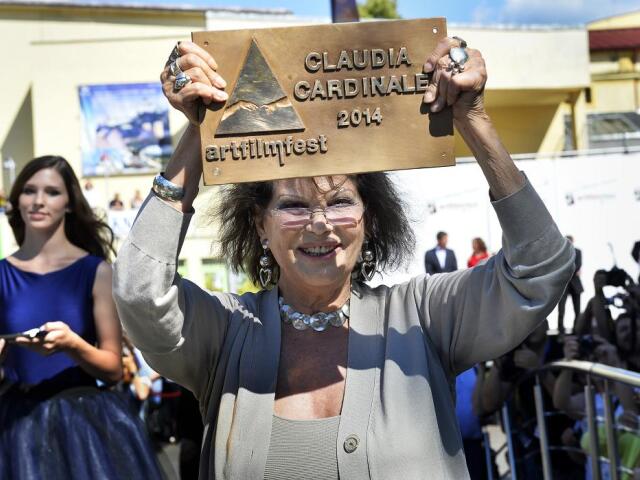 Claudia Cardinale v Trenčianskych Tepliciach