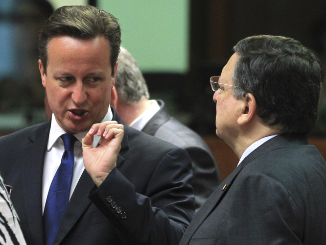 David Cameron, Belgicko, EÚ,