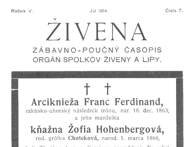 František Ferdinand, noviny