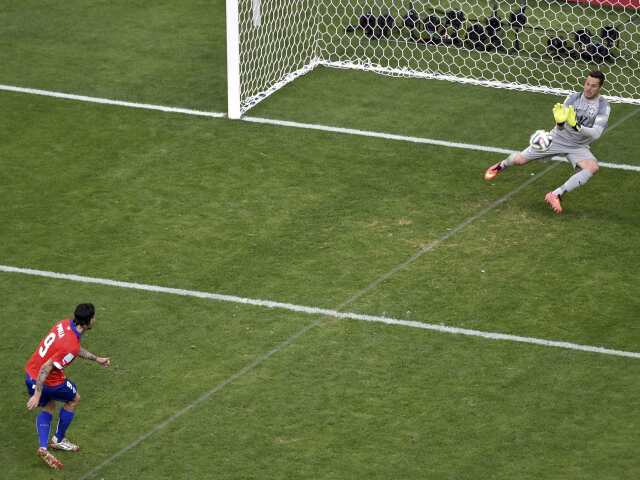 Julio Cesar, Mauricio Pinilla