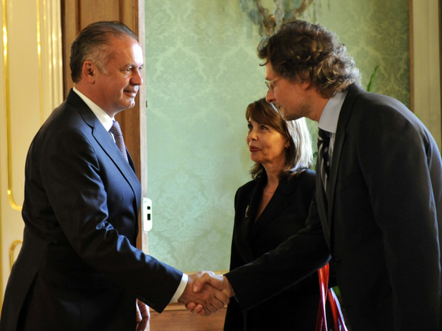 Andrej Kiska, Katarína Javorčíková, Marián Trenčan