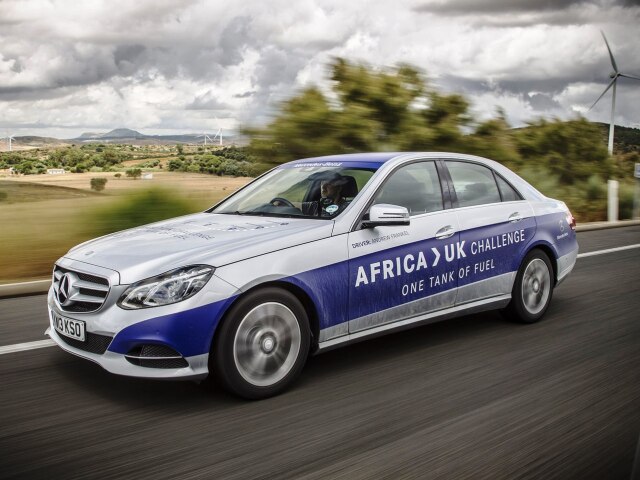 Mercedes-Benz 300 BlueTec Hybrid - rekordná jazda