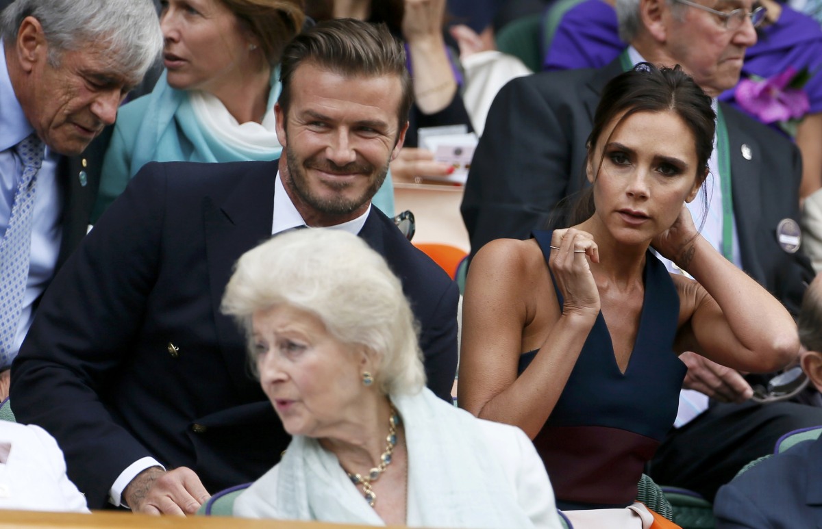 Victoria Beckham a David Beckham