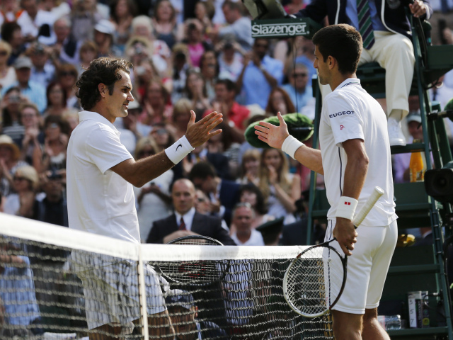 Novak Djokovič, Roger Federer