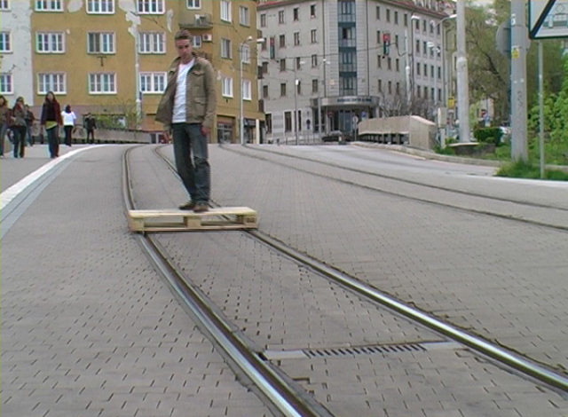 Paleta, Tomáš Moravec, električka, koľajnice, Bratislava