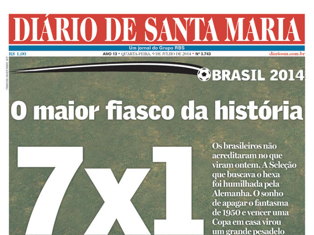 Brazília, noviny, tlač