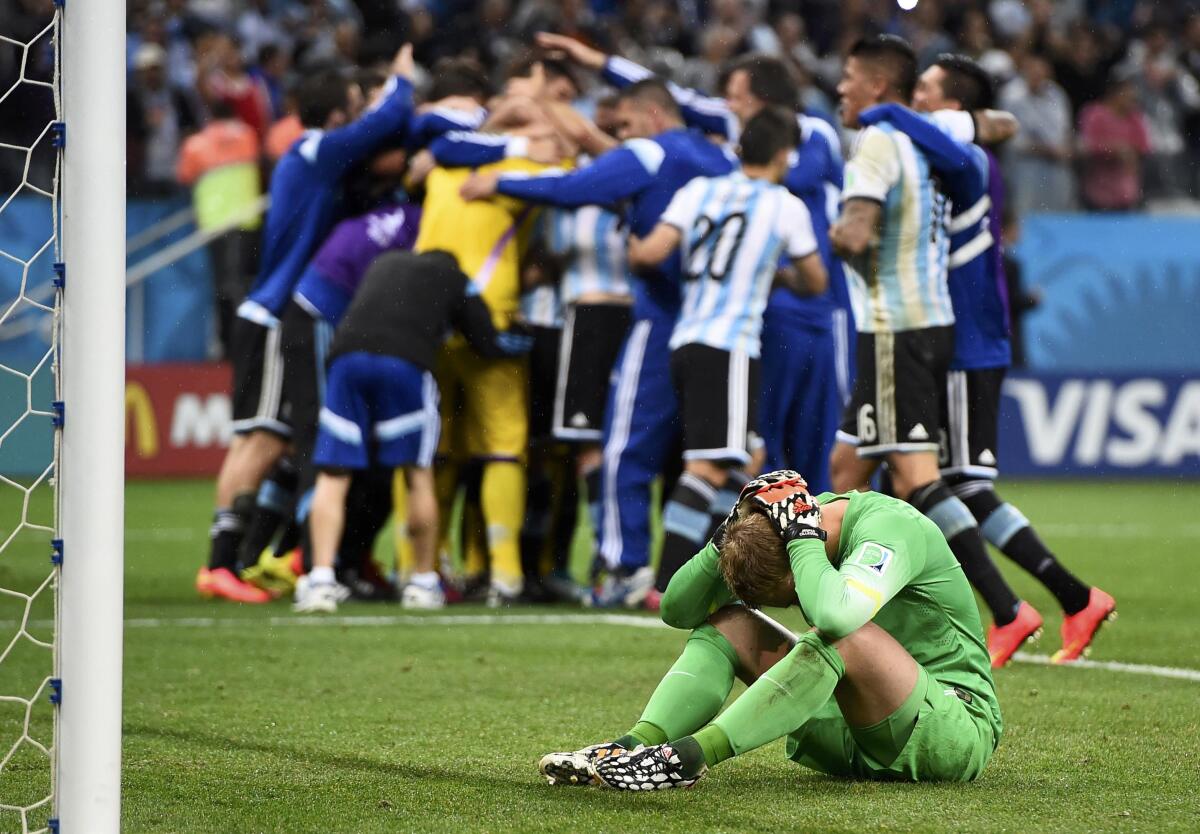 Jasper Cillessen, Argentína, radosť