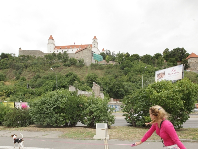 bratislava,  nabrezie, nulty poludnik