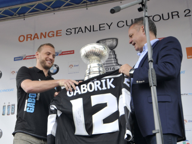 Marián Gáborík, Andrej Kiska
