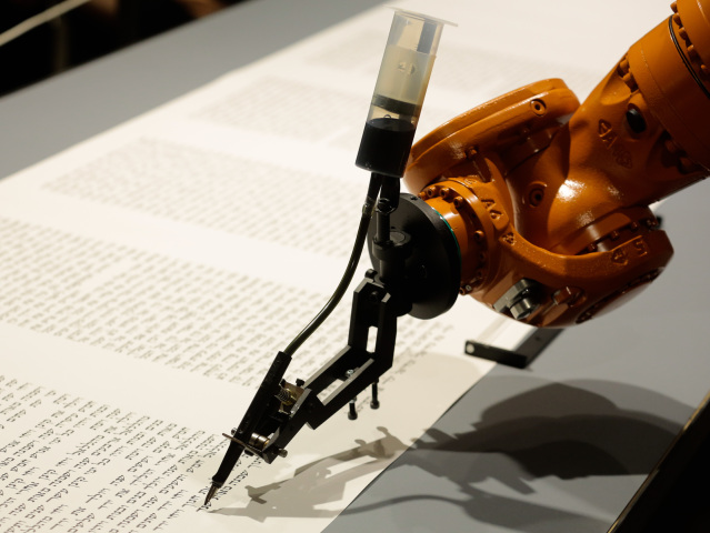 robot, tóra, Židia, Biblia, Berlín, Nemecko, Židovské múzeum