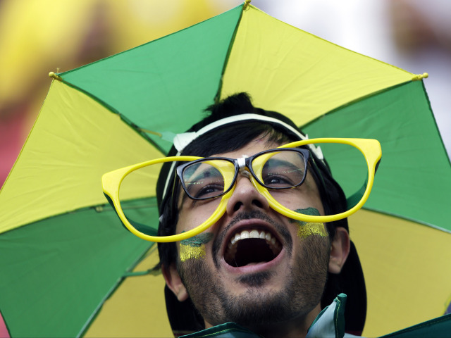 Brazília, fanúšik, futbal, MS