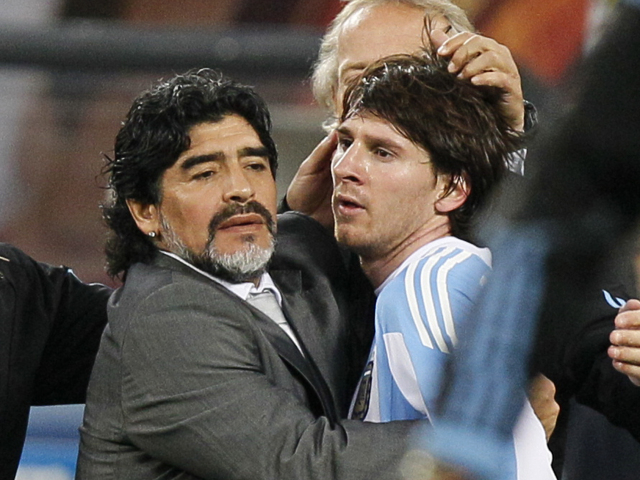Diego Maradona, Lionel Messi