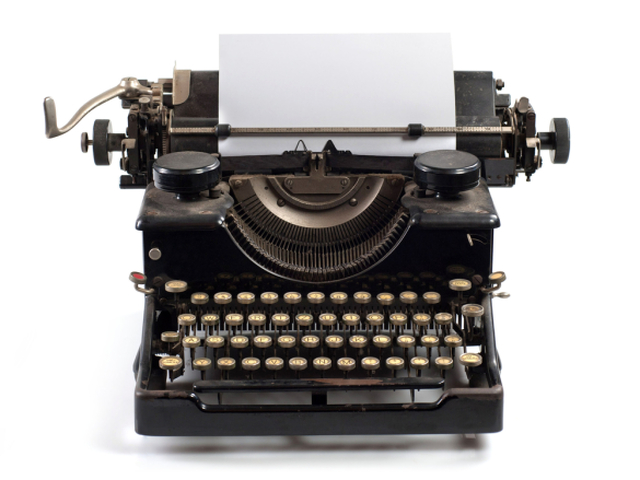 písací stroj, typewriter, retro, písanie, klávesy