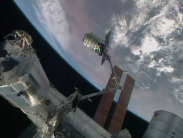 Vesmírna stanica ISS, nákladná loď Cygnus