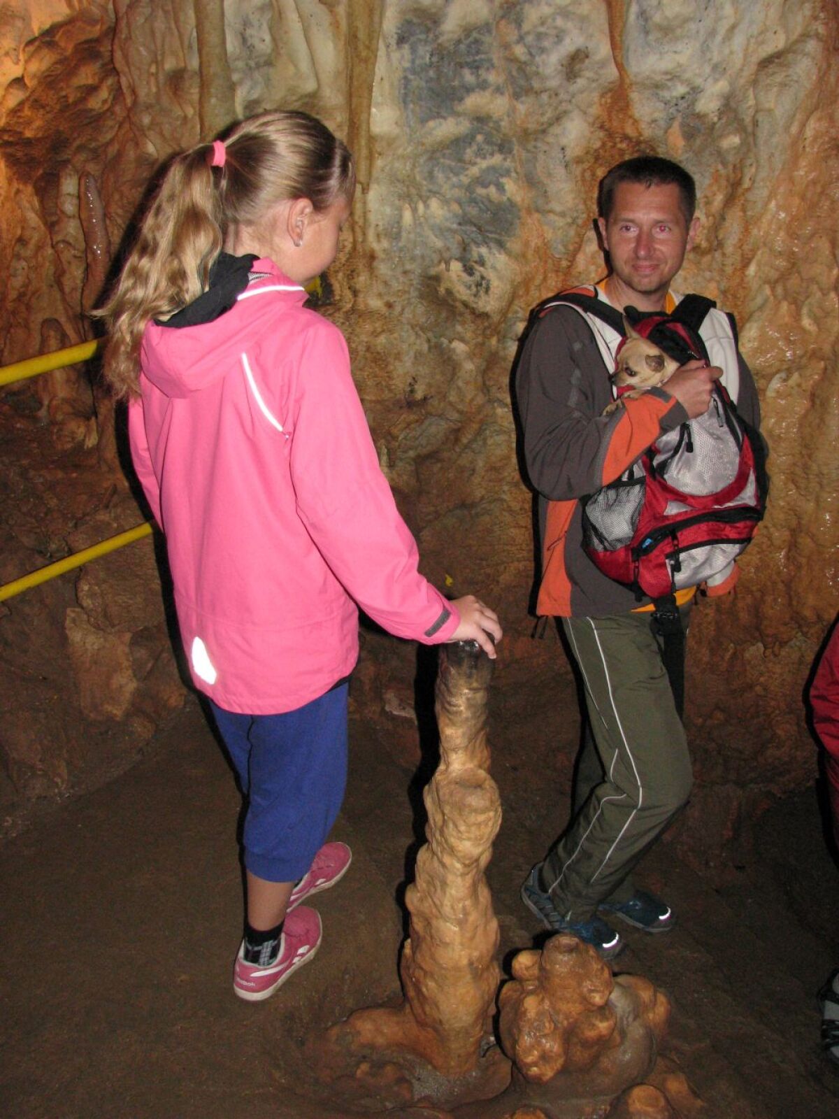 Gombasecká jaskyňa, kvapeľ