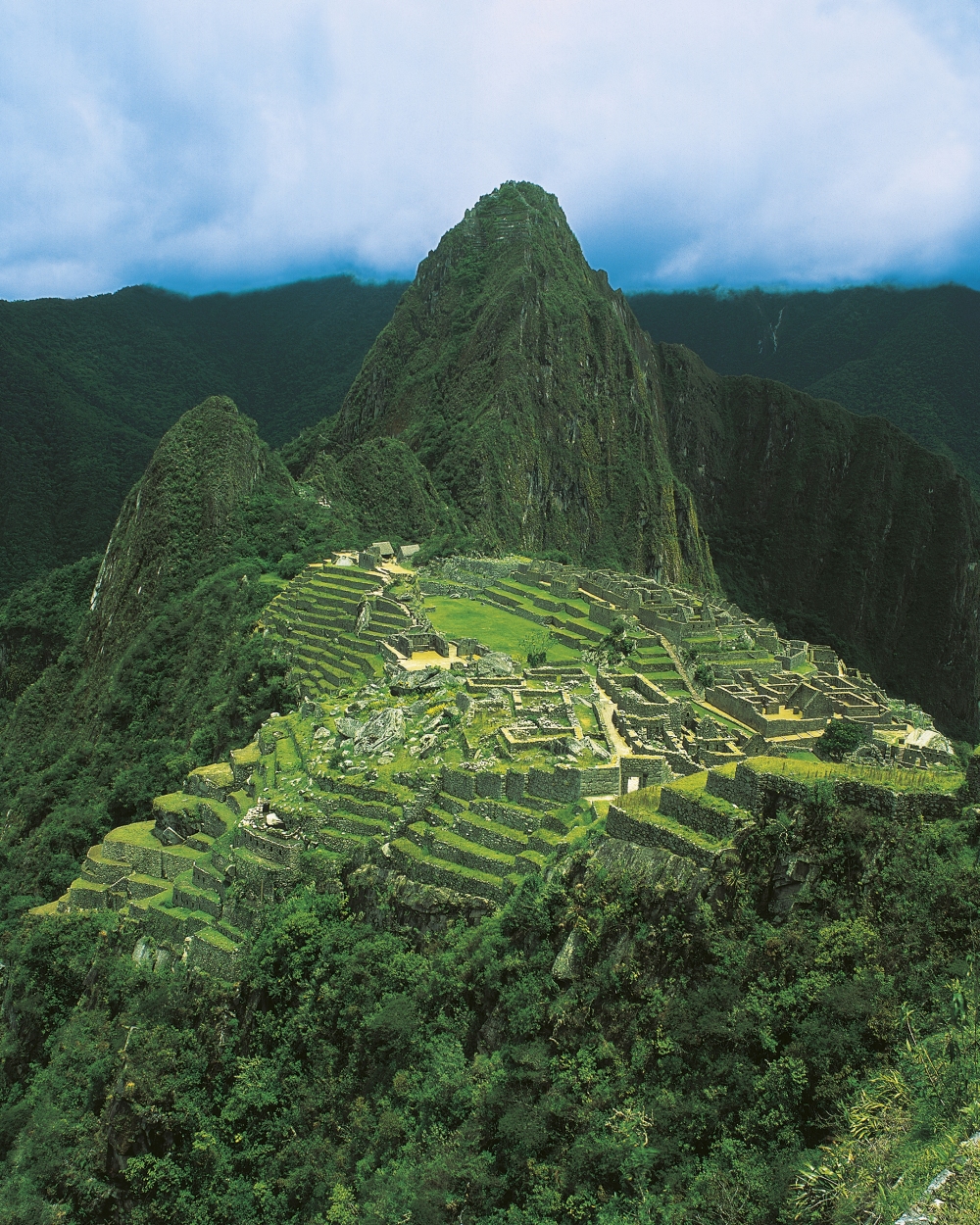 Mesto Inkov Machu Picchu v Peru.