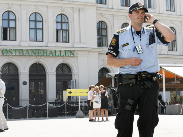 Nórsko, Oslo, polícia, bezpečnosť
