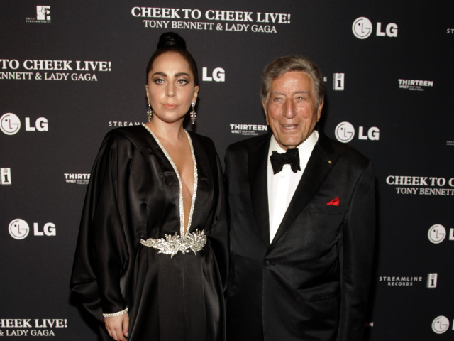 Lady Gaga a jej kolega Tony Bennett