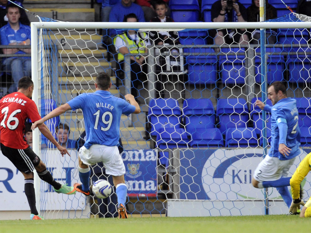 Ivan Schranz, Spartak Trnava, St. Johnstone