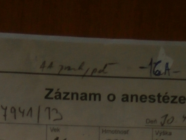 zdravotný záznam