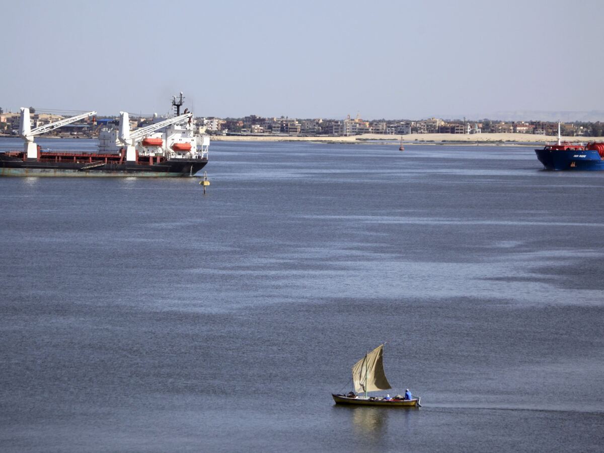 Suezský prieplav, Suez, Egypt
