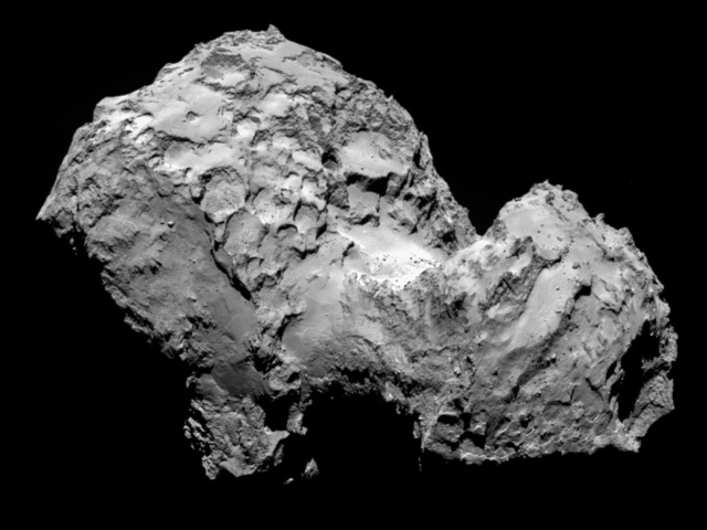 Kométa Čurjumov-Gerasimenko, vesmír, sonda, Rosetta