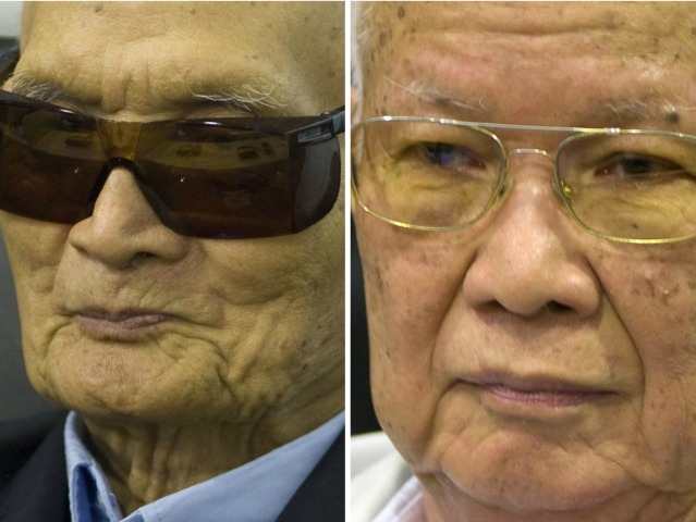Nuon Čea a Khieu Samphan