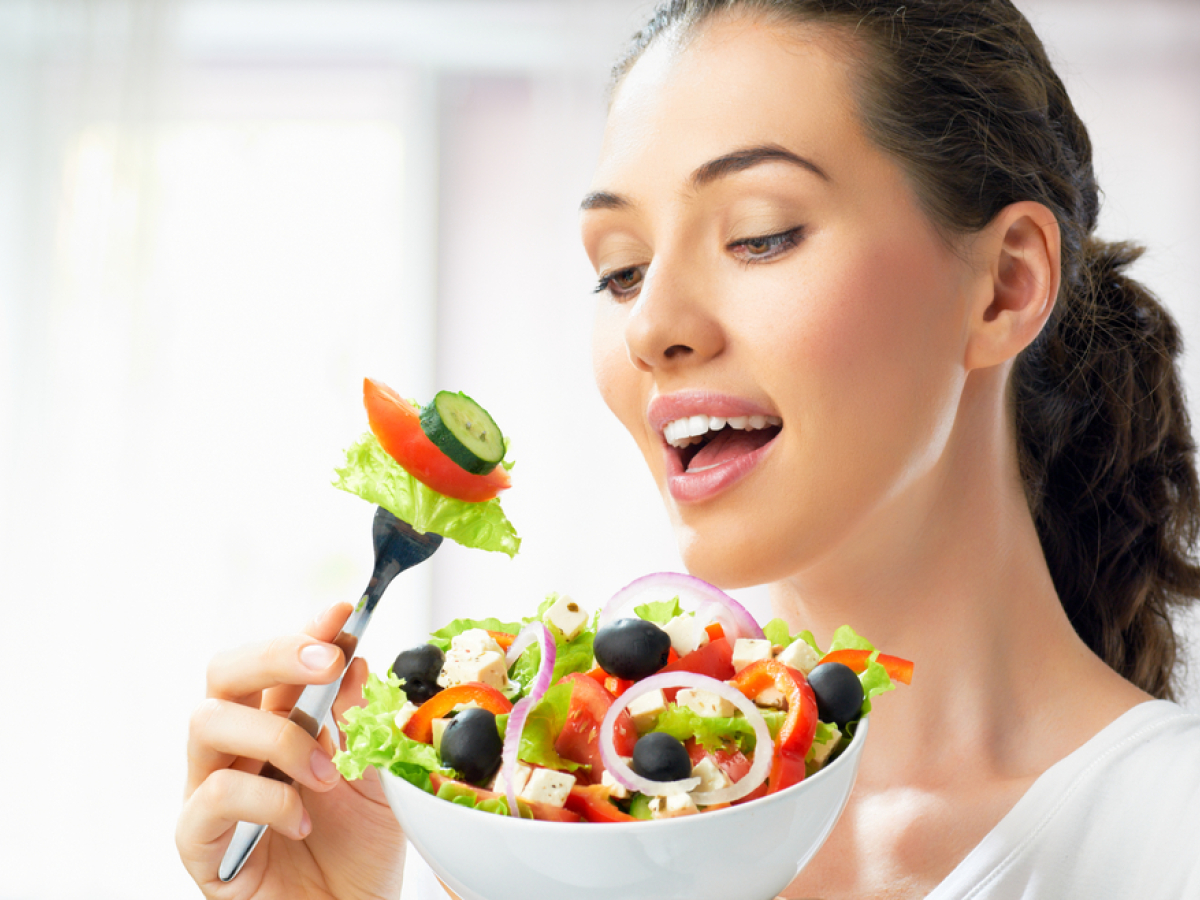 večera, studená večera, šalát