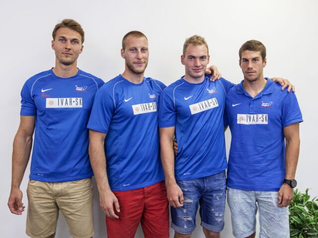 štvorkajak, Viktor Demin, Gábor Jakubík, Matej Michálek, Marek Krajčovič