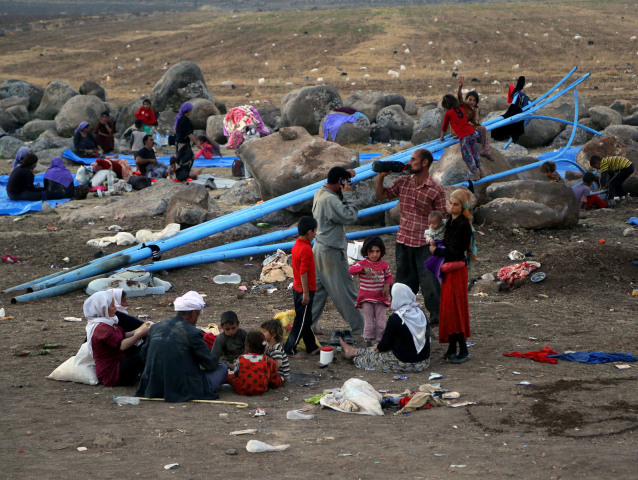 Irak, jezídovia, utečenci, Kurdi
