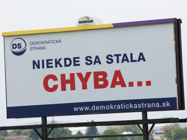 billboard, demokraticka strana