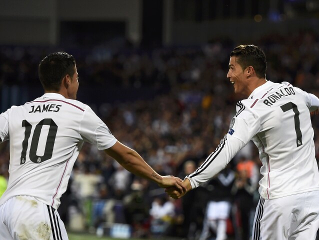 Cristiano Ronaldo, James Rodríguez