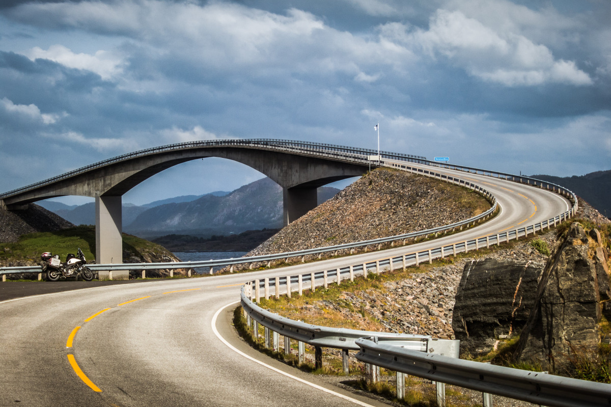 Nórsko, Atlantic road