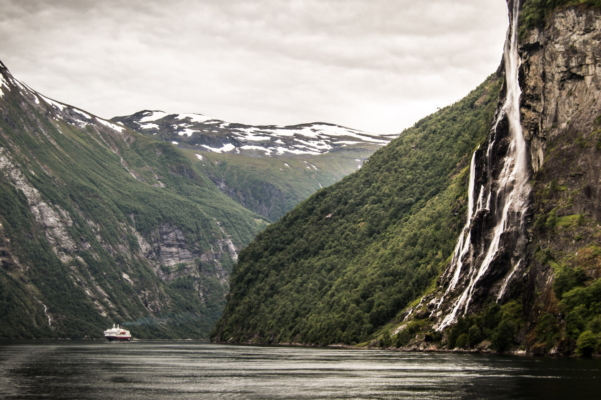 Nórsko, fjord