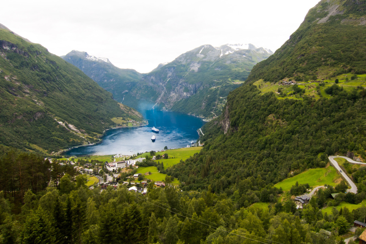 Nórsko, Geirangerfjord