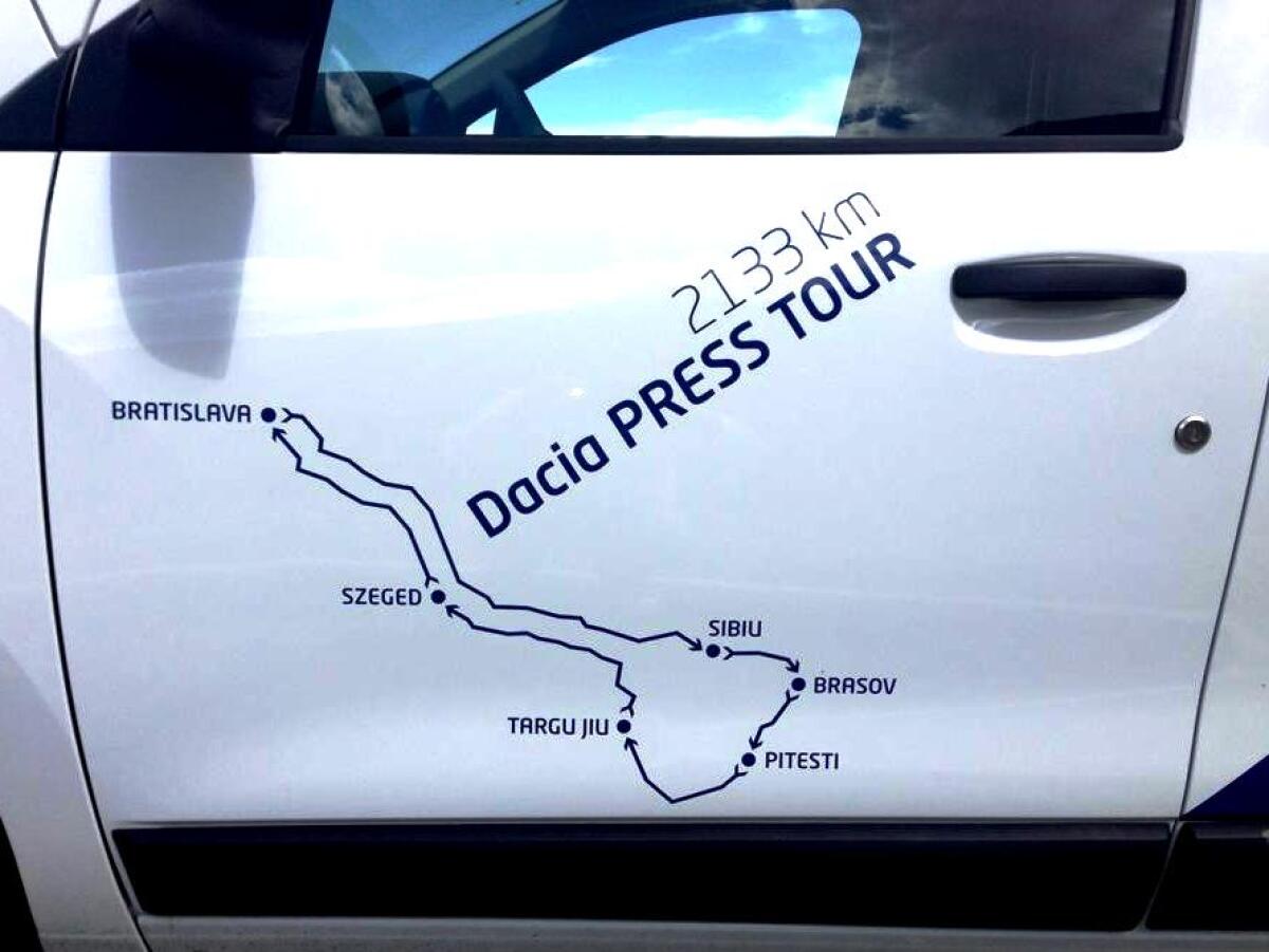Dacia Press Tour 2013